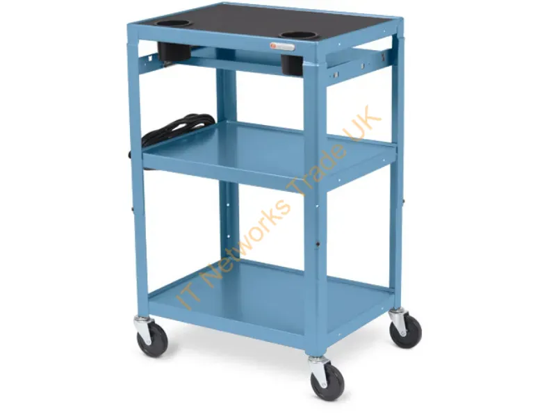 MICA6-SKY - Bretford Mic Cart Blue 34 Lbs (15.4 Kg)