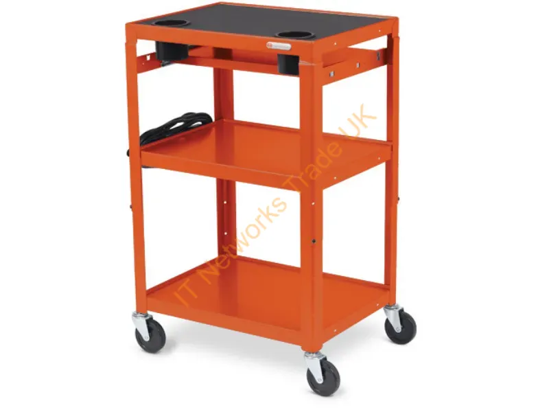 MICA6-TAG - Bretford Mic Cart Orange 34 Lbs (15.4 Kg)