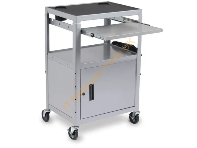 MICC6-AW - Bretford Mic Cart White 50 Lbs (22.7 Kg)