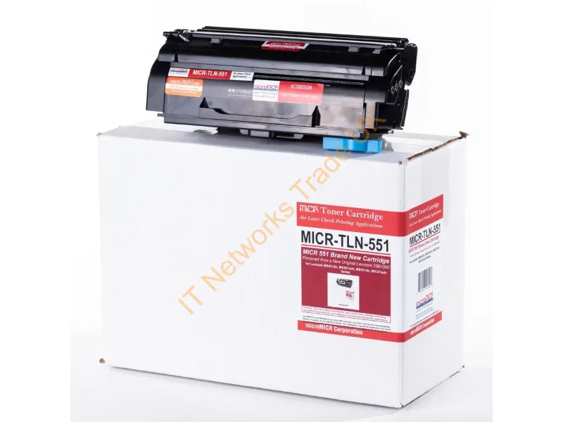 MICR-TLN-551 - Micromicr Micr-Tln-551 Toner Cartridge 1 Pc(S) Compatible Black
