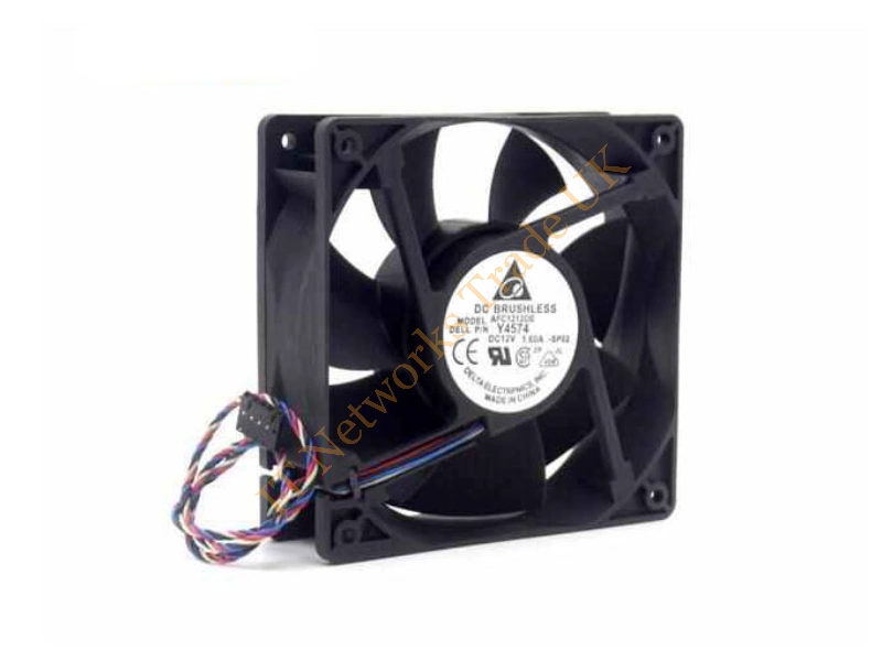 MJ989 Dell 12V 120x38mm 5-Pin 4-Wire Delta Brushless Fan Cooling Fan