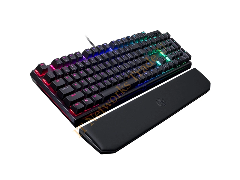 MK-750-GKCM1-UK - Cooler Master MasterKeys MK750 USB QWERTY UK English Black Keyboards