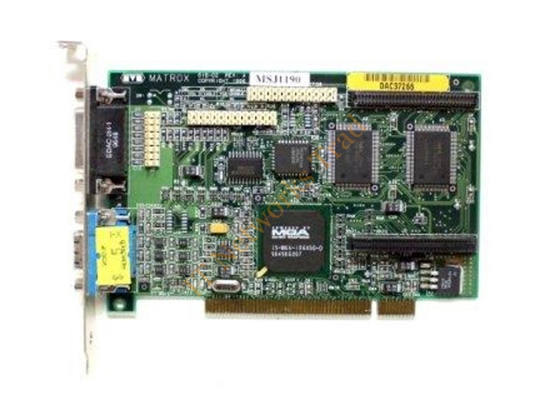 MK00650 Matrox Graphics 4MB AGP with VGA Output Video Graphics Card