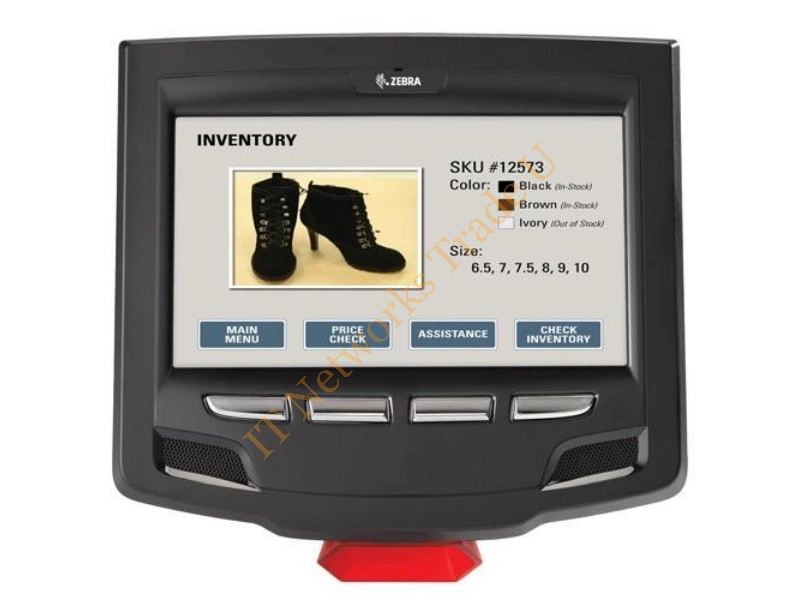 MK3100-030BG4EZZWW - Zebra MK3100 1GHz 8" 800 x 480pixels Touchscreen Black POS terminal Accessory