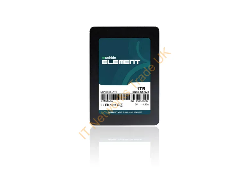 MKNSSDEL1TB - Mushkin Element 1 Tb 2.5" Serial Ata Iii 3D Nand