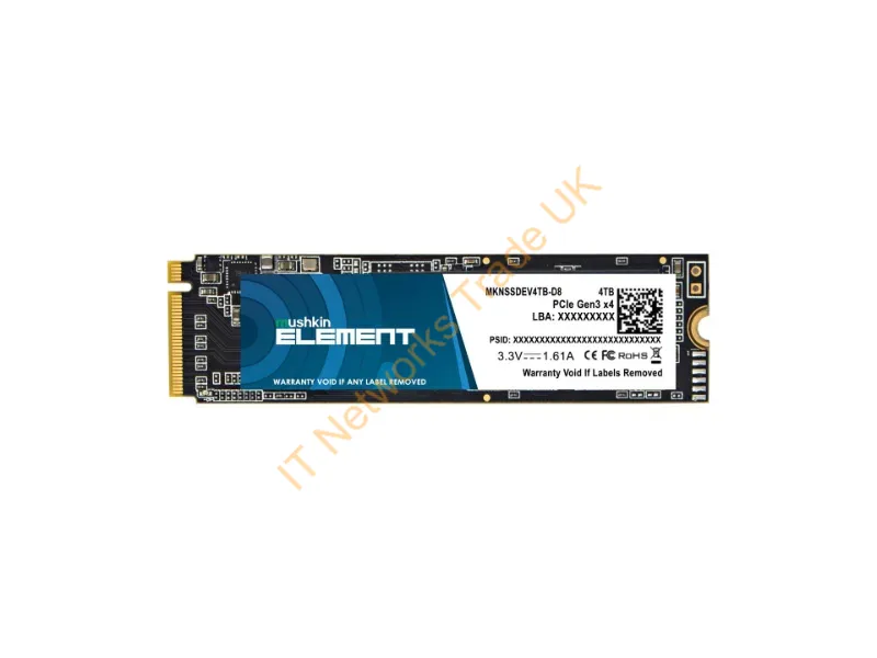 MKNSSDEV4TB-D8 - Mushkin Element 512 Gb M.2 Pci Express 3.0 Nvme 3D Nand