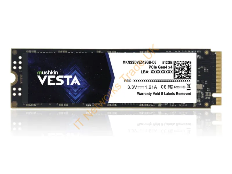 MKNSSDVE512GB-D8 - Edge Vesta 512 Gb M.2 Pci Express 4.0 Nvme 3D Nand