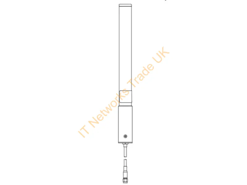 ML-2499-HPA3-02R - Extreme Networks Ml-2499-Hpa3-02R Network Antenna Omni-Directional Antenna Rp-Sma 5 Dbi