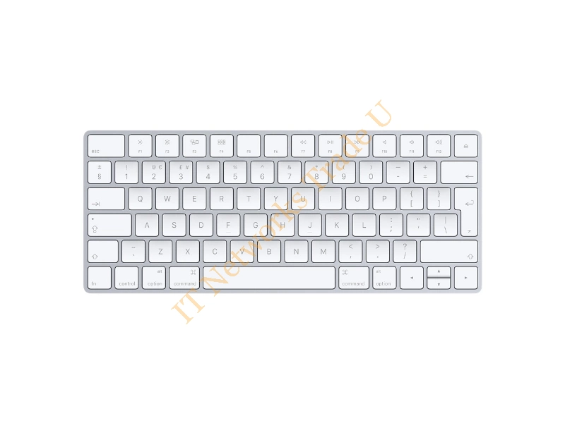 MLA22B/A - Apple Magic Keyboard Bluetooth QWERTY UK English Silver, White