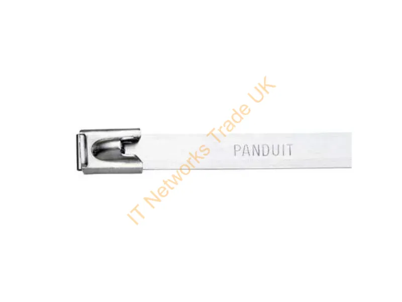 MLT4H-LPAL - Panduit Mlt4H-Lpal Cable Tie Aluminum Silver 50 Pc(S)