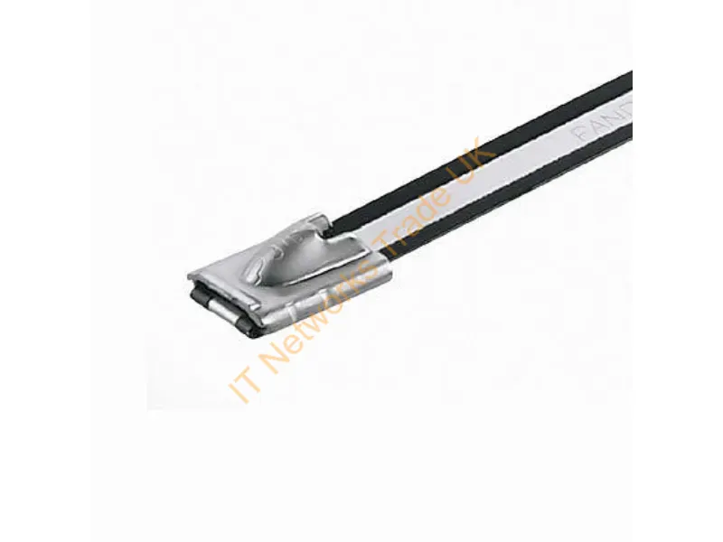 MLTC10H-LP316 - Panduit Mltc10H-Lp316 Cable Tie Parallel Entry Cable Tie Nylon, Stainless Steel Black 50 Pc(S)