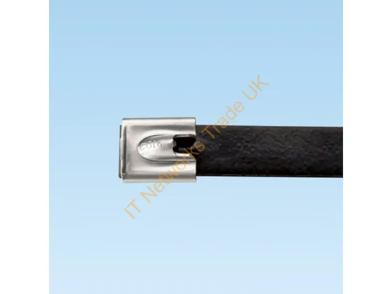 MLTFC4EH-LP316 - Panduit Mltfc4Eh-Lp316 Cable Tie Releasable Cable Tie Polyester, Stainless Steel Black, Stainless Steel
