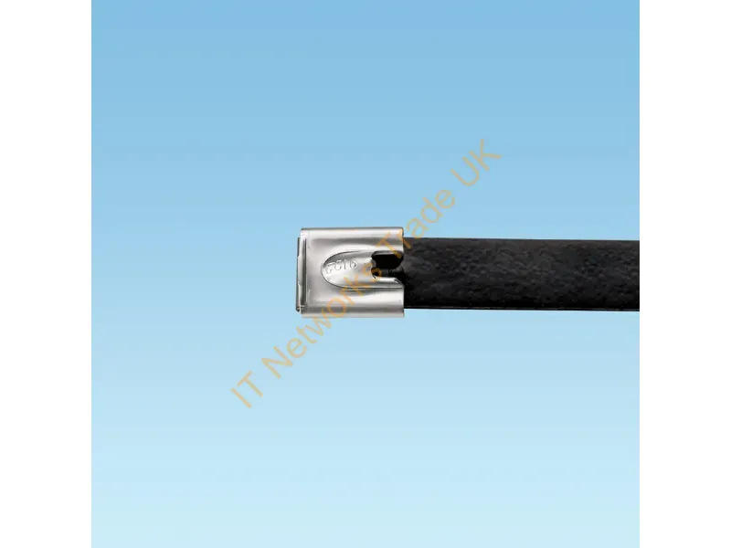 MLTFC4SH-LP316 - Panduit Mltfc4Sh-Lp316 Cable Tie Parallel Entry Cable Tie Polyester, Stainless Steel Black 50 Pc(S)
