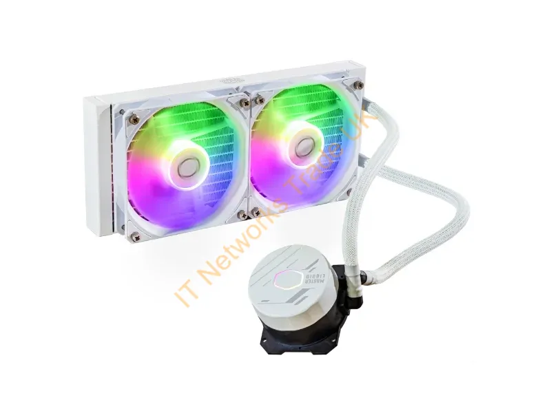 MLW-D24M-A18PZ-RW - Cooler Master Masterliquid 240L Core Argb White Processor Liquid Cooling Kit 4.72" (12 Cm)