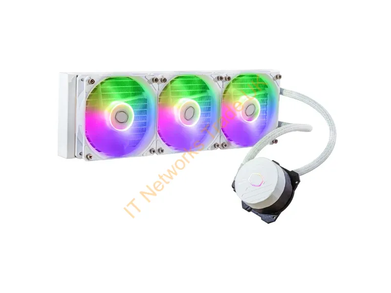 MLW-D36M-A18PZ-RW - Cooler Master Masterliquid 360L Core Argb White Processor Liquid Cooling Kit 4.72" (12 Cm)