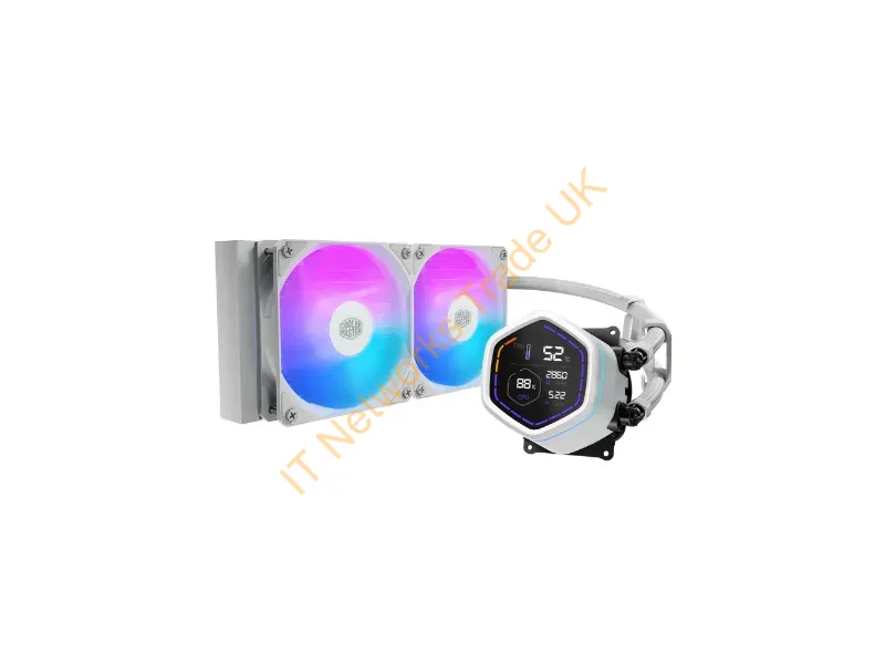 MLX-D24M-A18PW-RD - Cooler Master ML CORE NEX DIGITAL 240 WHITE ARGB