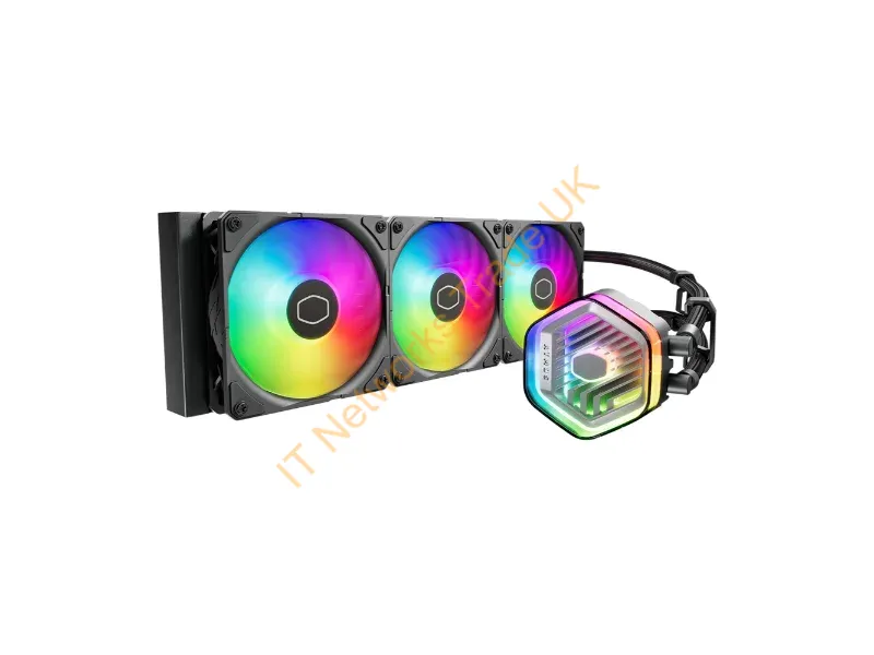 MLX-D36M-A25PZ-R1 - Cooler Master Masterliquid 360 Atmos Processor Liquid Cooling Kit 4.72" (12 Cm) Black