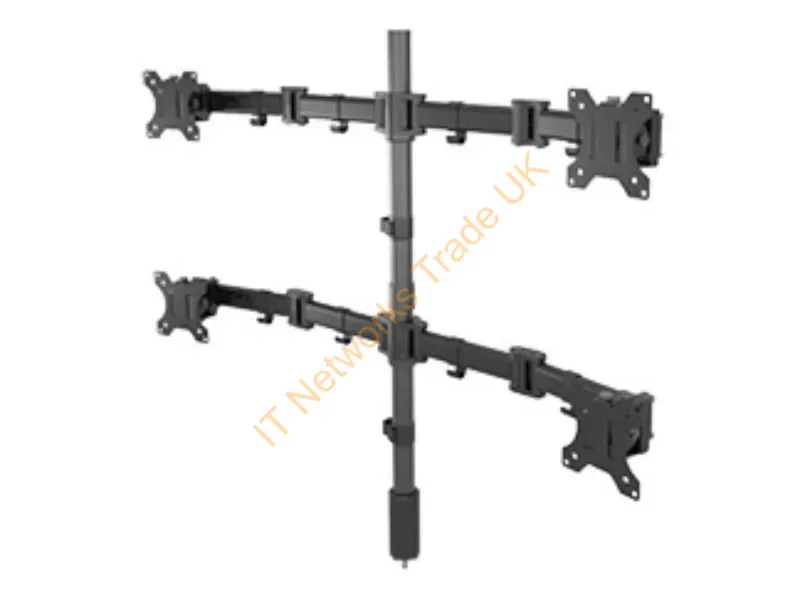 MM3-2X2BLK - Middle Atlantic Products Mm3-2X2Blk Monitor Mount / Stand