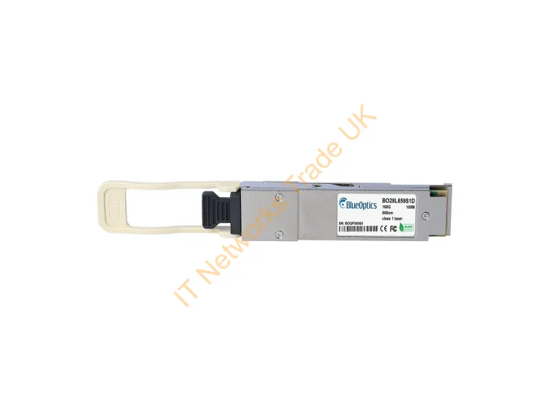 MMA1B00-C100-BO - BlueOptics MMA1B00-C100 network transceiver module Fiber optic 100000 Mbit/s QSFP28 850 nm