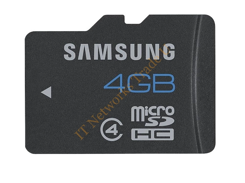 MMB3R04GUACA-2MGMK Samsung Trans Flash 4GB microSD Flash Memory Card