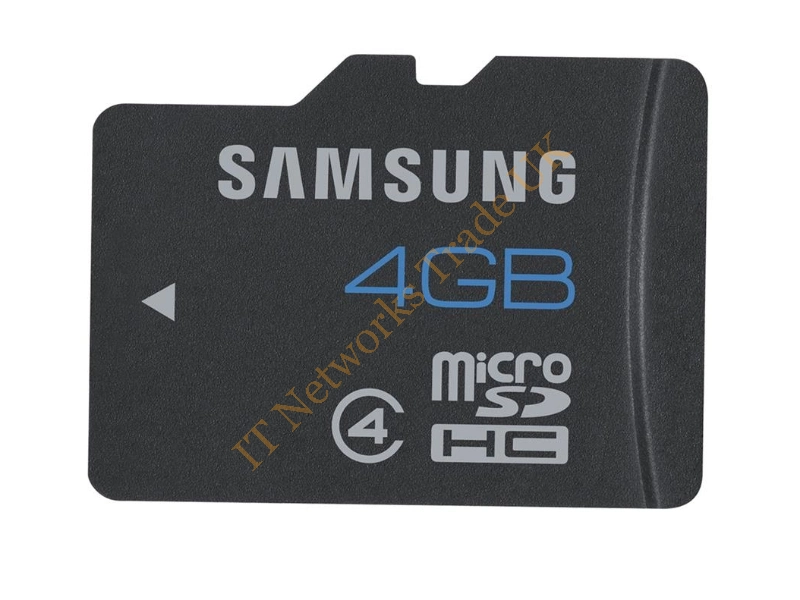 MMBTR04GUBCA-2ME00 Samsung Trans Flash 4GB Class 4 microSD Flash Memory Card