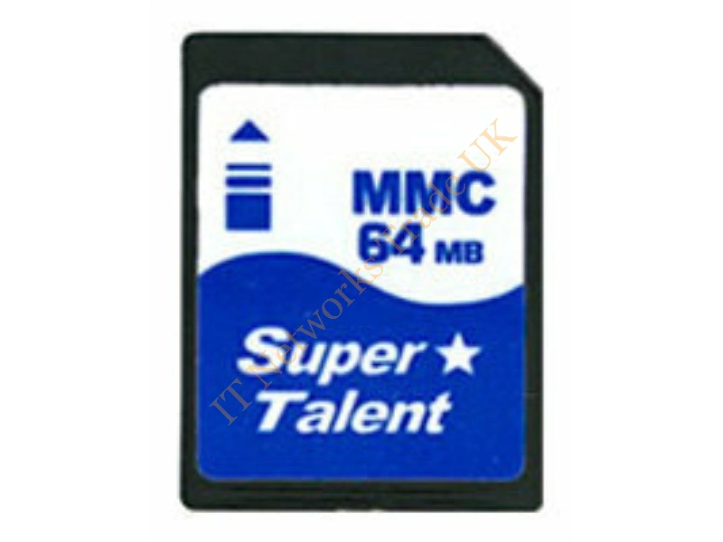 MMC-64MB Super Talent 64MB MMC Flash Memory Card