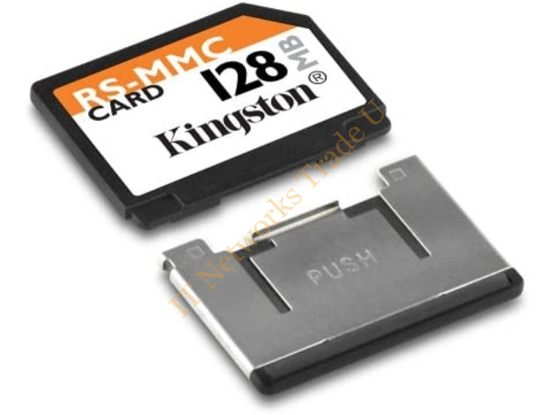 MMCRS128 Kingston 128MB MMC Flash Memory Card