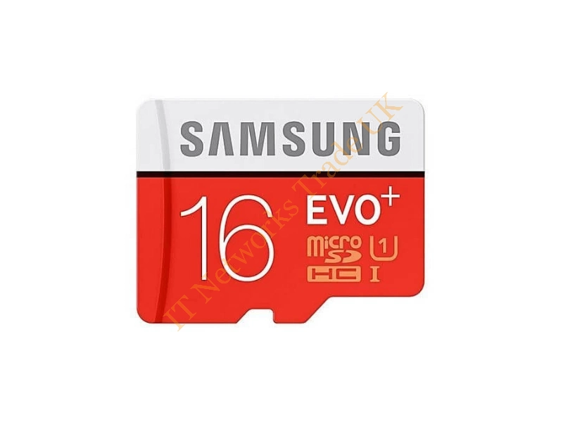 MMCTR16GUBCJ-ML Samsung 16GB Class 10 8-Pin microSDHC UHS-I Flash Memory Card