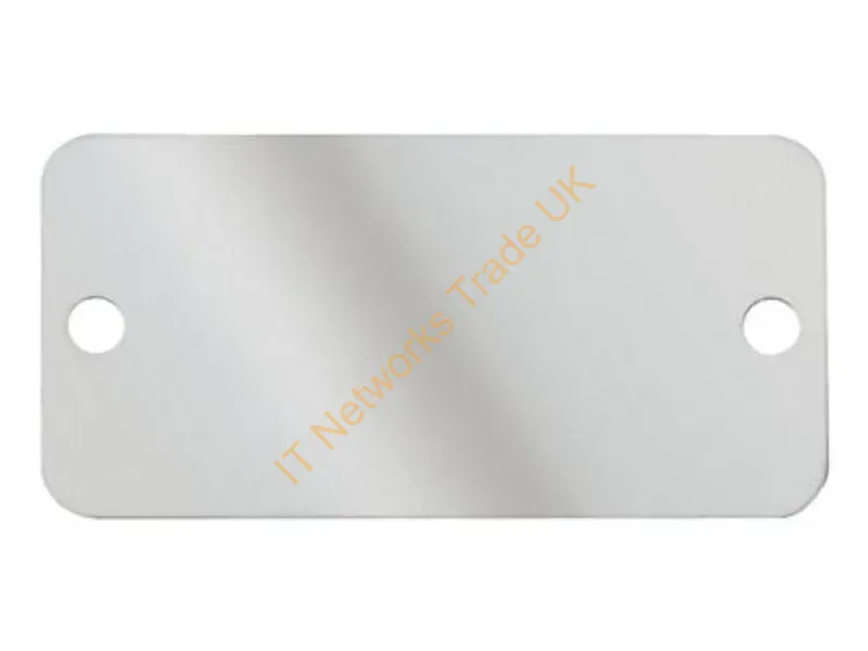 MMP350W17-Q-M - Panduit Mmp350W17-Q-M Non-Adhesive Label 1000 Pc(S) Silver Rectangle