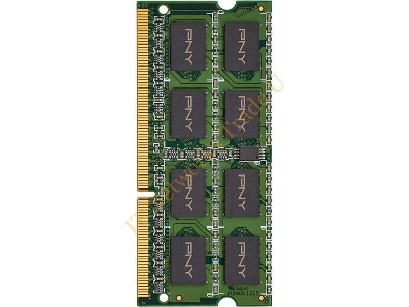 MN4096SD3-1333 PNY 4GB PC3-10600 DDR3-1333MHz non-ECC Unbuffered CL9 204-Pin SoDimm 1.5v Single Rank Memory Module Laptop Memory