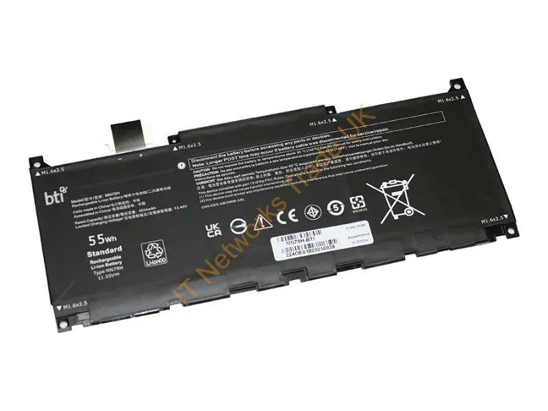 MN79H-BTI - Bti Mn79H- Industrial Rechargeable Battery Lithium-Ion (Li-Ion) 4524 Mah 11.55 V