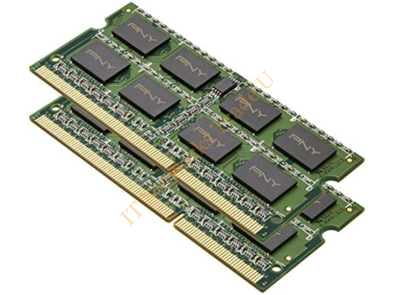 MN8192KD3-1333-Z PNY 8GB Kit (2 X 4GB) DDR3-1333MHz PC3-10600 non-ECC Unbuffered CL9 204-Pin SoDimm Dual Rank Memory Laptop Memory