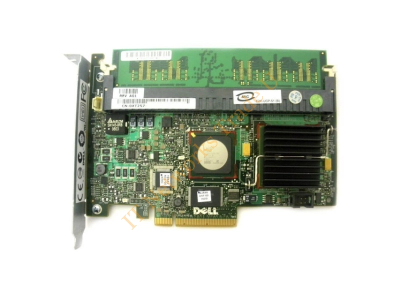 MN985 Dell PERC 5/I PCI-Express SAS RAID Controller with 256MB Cache