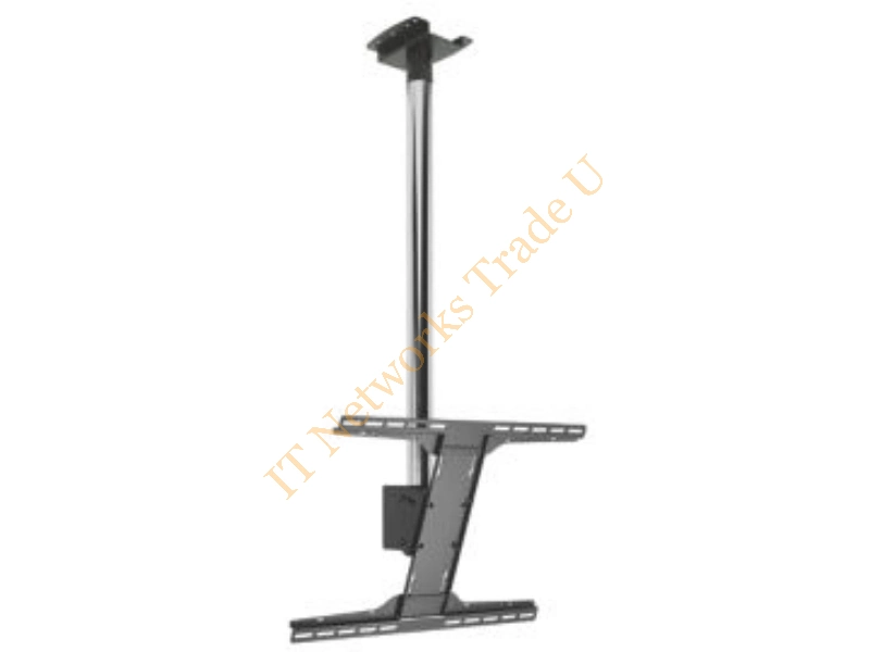 MOD-FPSKIT200-CPF - Peerless MOD-FPSKIT200-CPF 75" Chrome flat panel ceiling mount Monitor Accessory