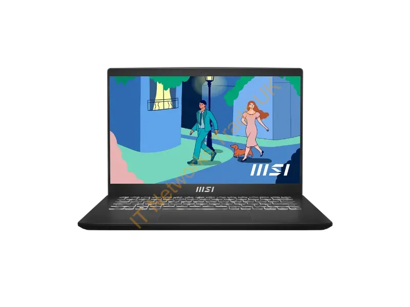 MOD1413261 - Msi Modern 14 C7M-261Us Amd Ryzen 7 7730U Laptop 14" Full Hd 16 Gb Ddr4-Sdram 512 Gb Ssd Wi-Fi 6E (802.11Ax) Windows 11 Pro Black