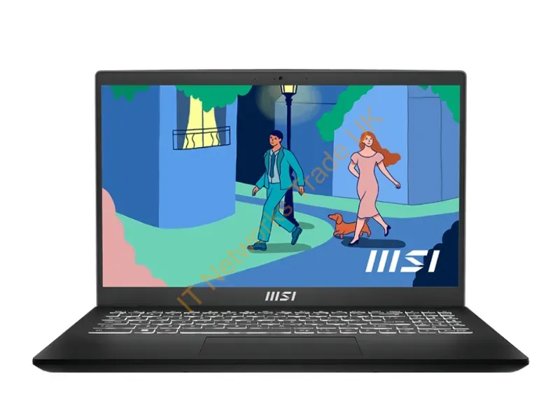 MOD15131097 - Msi Modern 15 B13M1097Us Intel Core I5 I5-1334U Laptop 15.6" Full Hd 16 Gb Ddr4-Sdram 512 Gb Ssd Wi-Fi 6E (802.11Ax) Windows 11 Home Black