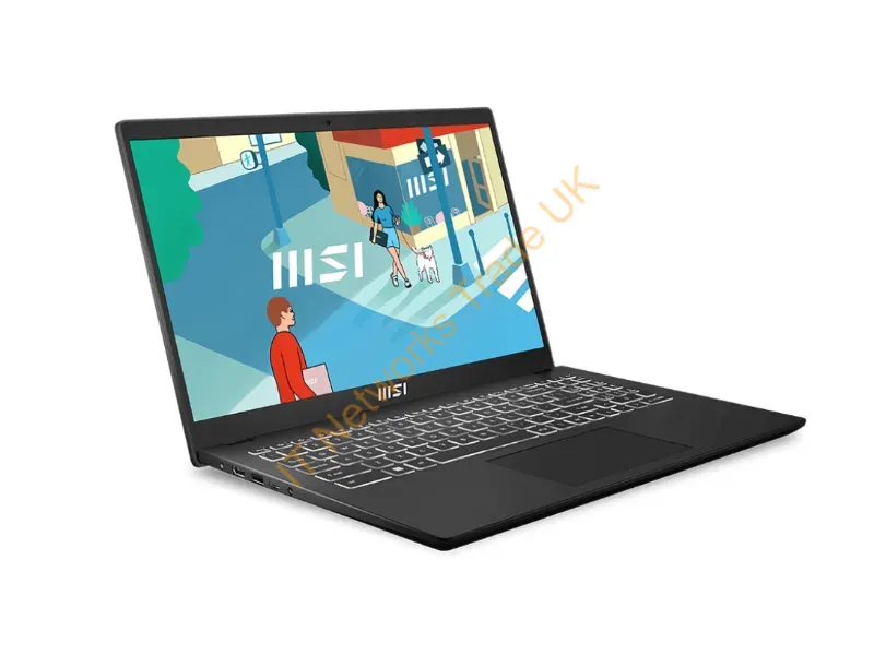 MOD1513885 - Msi Modern 15 B13M-885Us Intel Core I7 I7-1355U Laptop 15.6" Full Hd 16 Gb Ddr4-Sdram 512 Gb Ssd Wi-Fi 6 (802.11Ax) Windows 11 Pro Black
