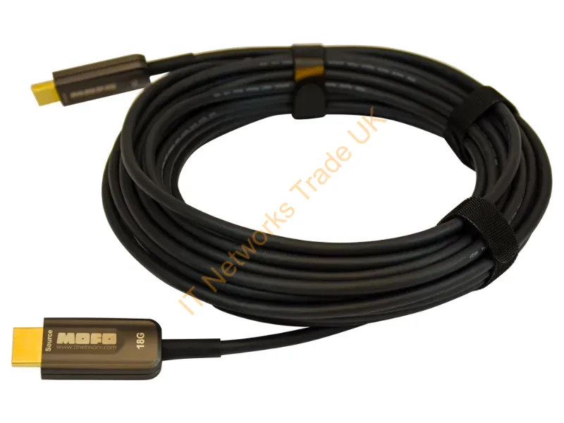 MOFO-HD20-50 - Techlogix Networx Mofo-Hd20-50 Hdmi Cable 1968.5" (50 M) Hdmi Type A (Standard) Black