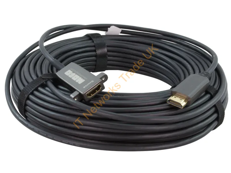 MOFO-HD20PT-50 - Techlogix Networx Mofo-Hd20Pt-50 Hdmi Cable 1968.5" (50 M) Hdmi Type A (Standard) Black