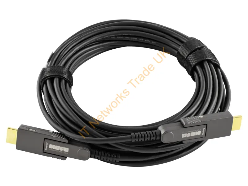 MOFO-HD21D-50 - Techlogix Networx Mofo-Hd21D-50 Hdmi Cable 1968.5" (50 M) Hdmi Type A (Standard) Hdmi Type D (Micro) Black