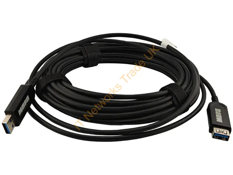 MOFO-USB3-15 - Techlogix Networx Mofo-Usb3-15 Usb Cable Usb 3.2 Gen 1 (3.1 Gen 1) 590.6" (15 M) Usb A Black