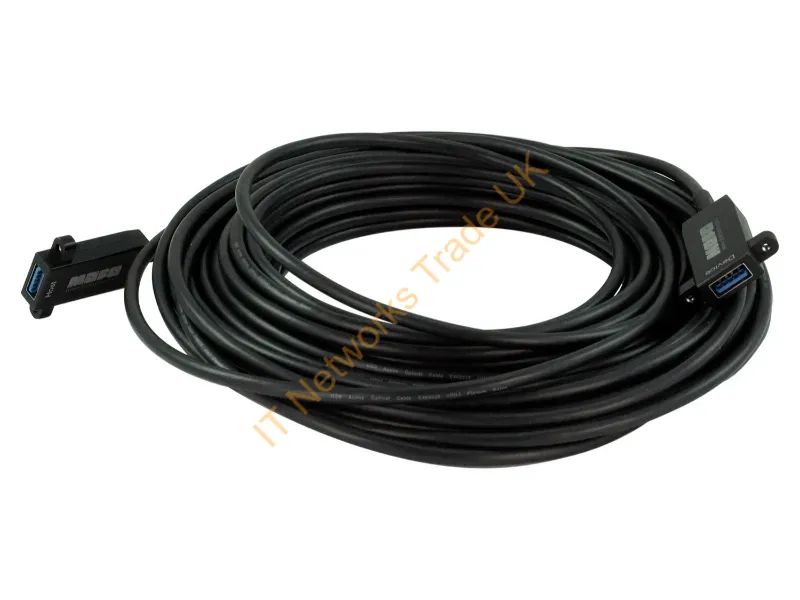 MOFO-USB321PT-15 - Techlogix Networx Mofo-Usb321Pt-15 Usb Cable Usb 3.2 Gen 1 (3.1 Gen 1) 590.6" (15 M) Usb A Black