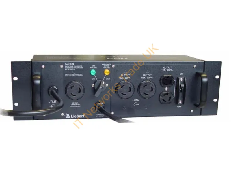 MP2-220N - Vertiv Mp2-220N Power Distribution Unit (Pdu) 4 Ac Outlet(S) 2U Black
