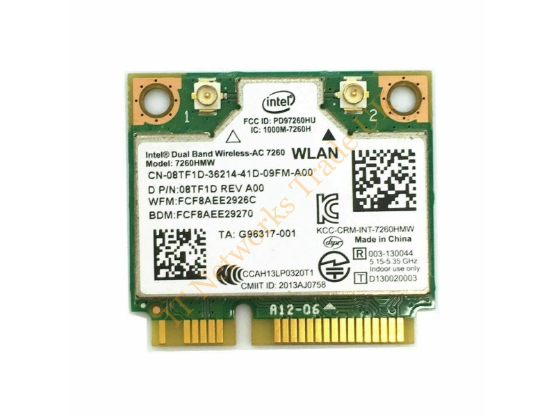 MPCI3A Dell Adapter Wireless Mini PCI 802.11b Wireless LAN Card