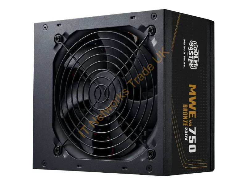MPE-7501-ACABW-3BEU - Cooler Master MWE Bronze 750 V3 230V power supply unit 750 W 24-pin ATX ATX Black