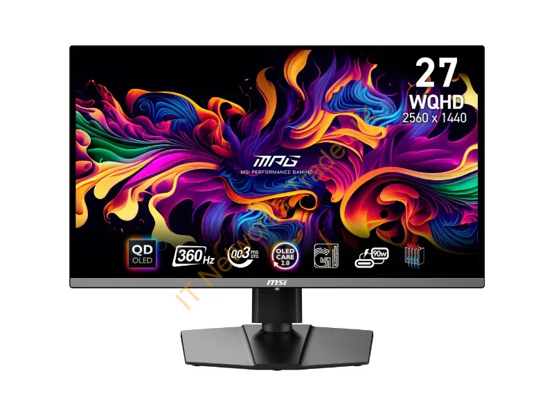 MPG271QRXQDOLED - Msi Mpg 271Qrx Qd-Oled Computer Monitor 26.5" 2560 X 1440 Pixels Wide Quad Hd Black