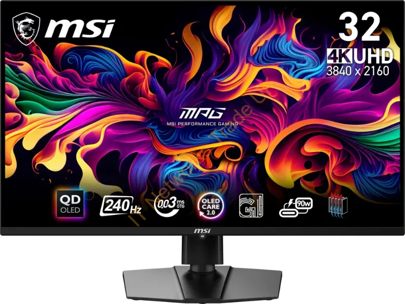 MPG321URXQD-OLED - MSI MPG 321URX QD-OLED 32 QD-OLED UHD 4K 240Hz 0.03ms USB-C