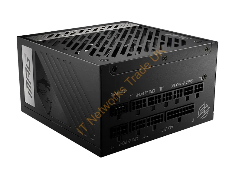 MPGA1000GPCIE5 - Msi Mpg A1000G Pcie5 Power Supply Unit 1000 W 20+4 Pin Atx Atx Black