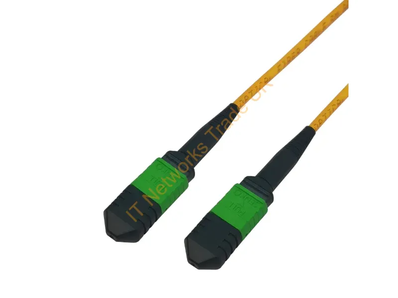 MPO12B-25 - Deltaco MPO12B-25 InfiniBand/fibre optic cable 5 m MPO-12 Yellow