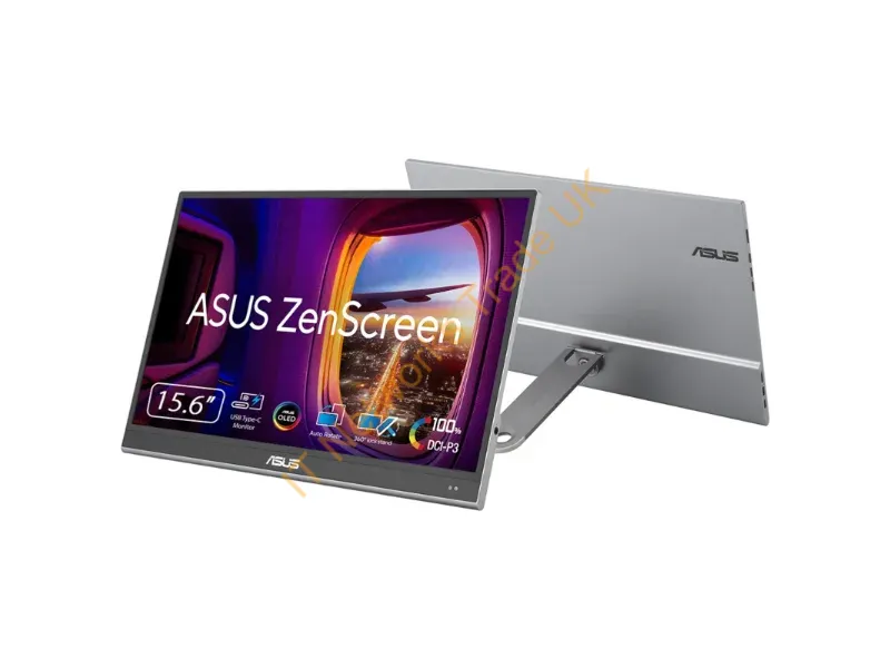 MQ16AHE - Asus Zenscreen Mq16Ahe Computer Monitor 15.6" 1920 X 1080 Pixels Full Hd Oled Silver